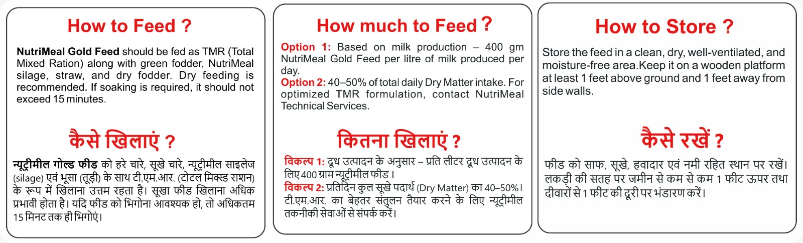 Cattle Silage Nutritional Values